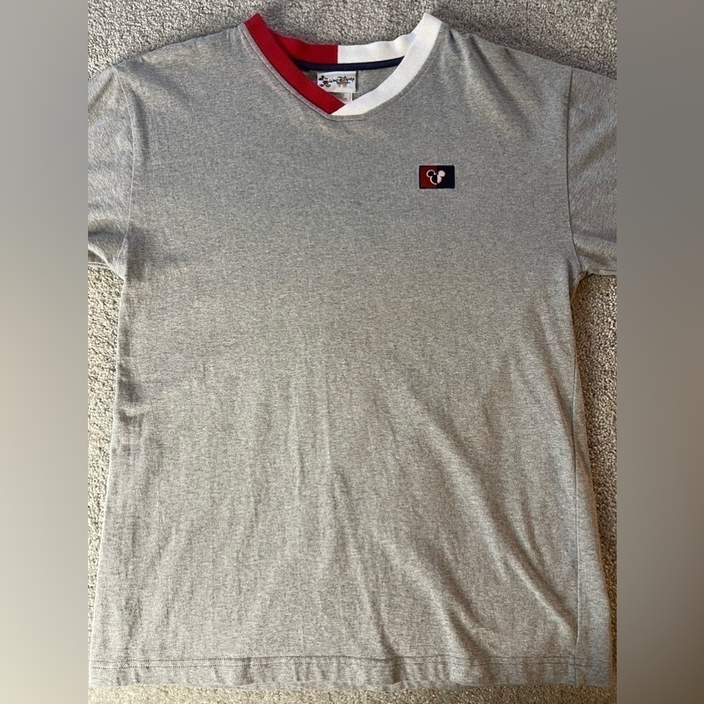 Walt Disney World V-Neck T-Shirt, Size: S